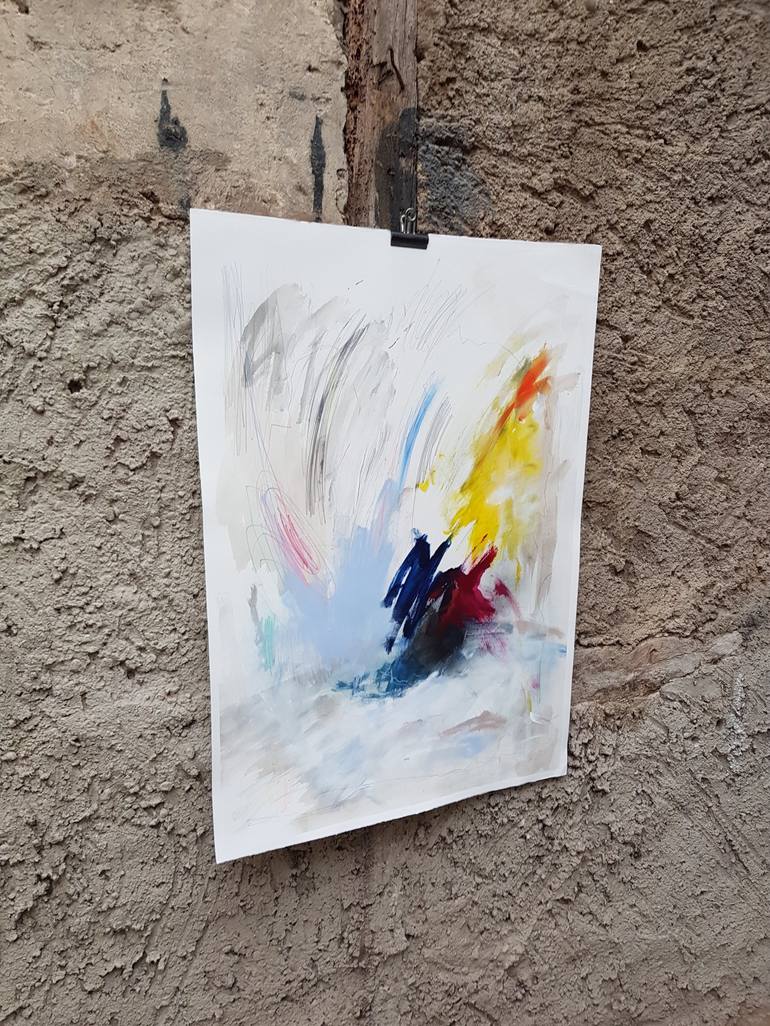 Original Abstract Expressionism Abstract Painting by Ian Palmer