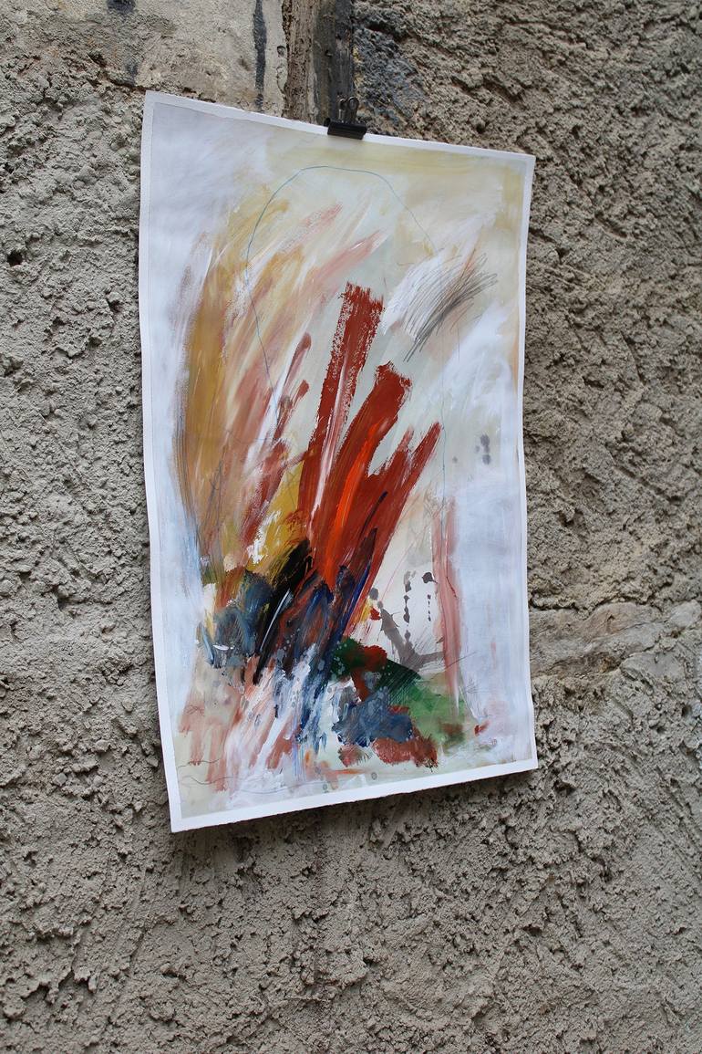 Original Abstract Expressionism Abstract Painting by ian palmer