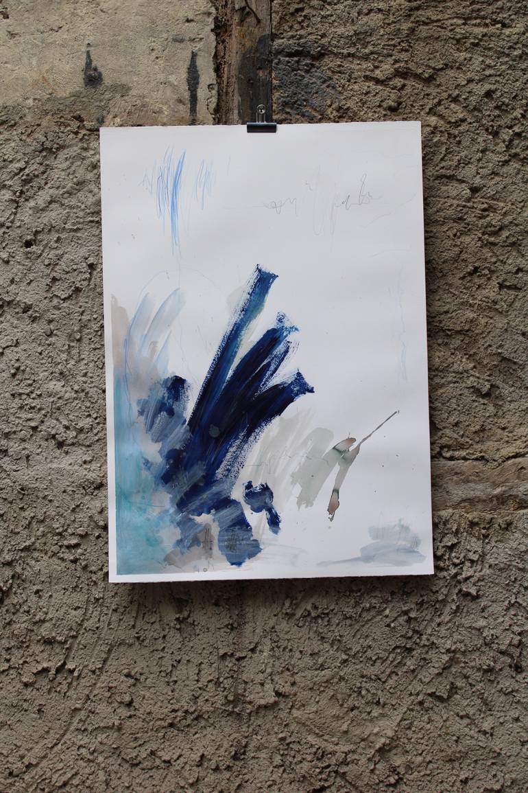 Original Abstract Expressionism Abstract Painting by Ian Palmer