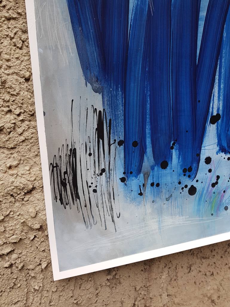 Original Abstract Expressionism Abstract Painting by Ian Palmer