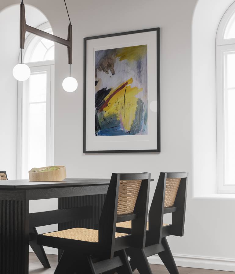 Original Abstract Expressionism Abstract Painting by Ian Palmer