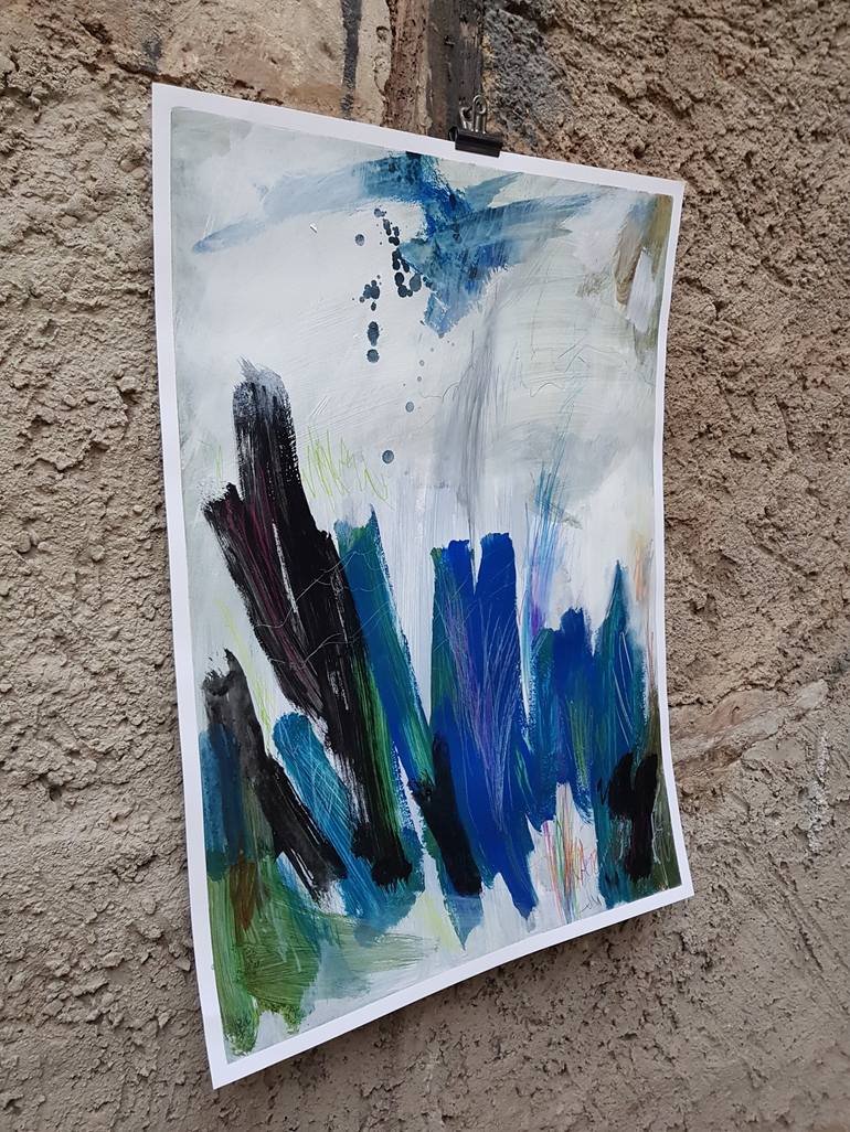 Original Abstract Painting by Ian Palmer