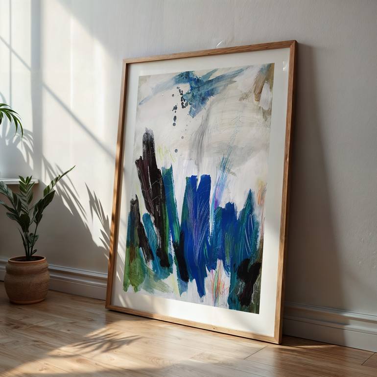 Original Abstract Painting by Ian Palmer