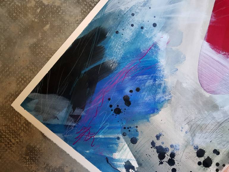 Original Abstract Expressionism Abstract Painting by Ian Palmer