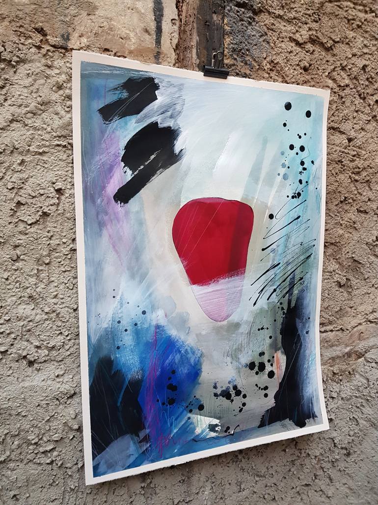 Original Abstract Expressionism Abstract Painting by Ian Palmer