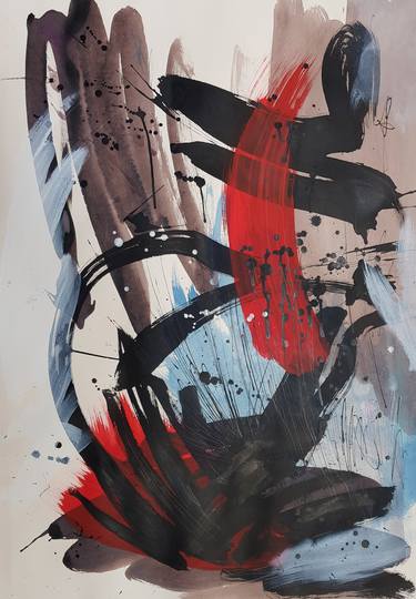 Original Abstract Paintings by ian palmer