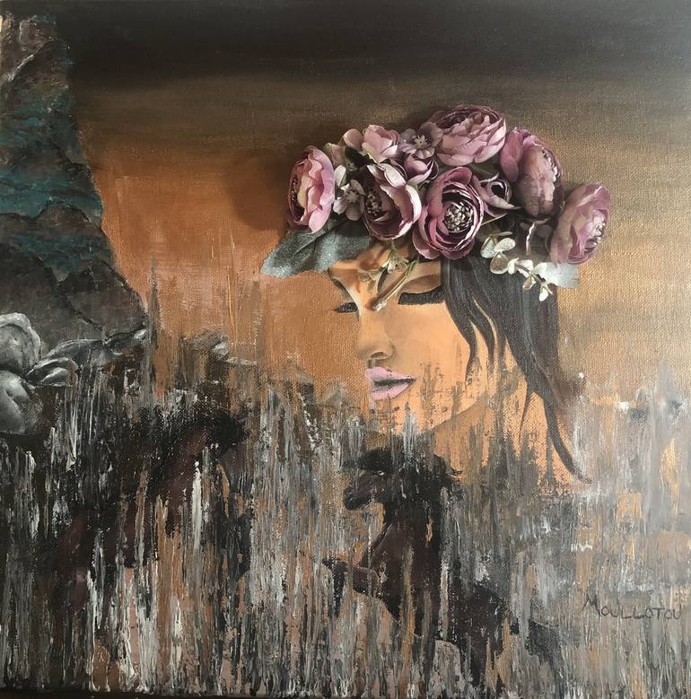 Through Ashes We Rise Painting By Constantina Moullotou Saatchi Art