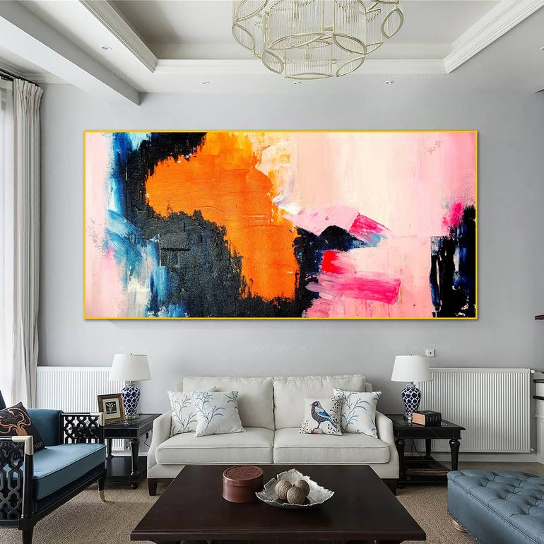 Empire Art Direct Blue Shadow Textured Metallic Hand Painted By Martin Edwards Framed Abstract Canvas Wall Art MAR-CB6369-3636 - The Home Depot