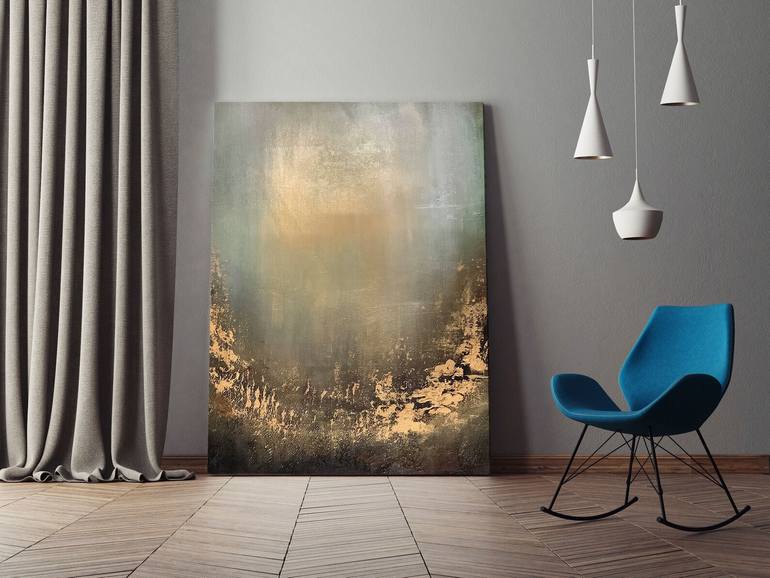 Original Abstract Expressionism Abstract Painting by Kal Soom
