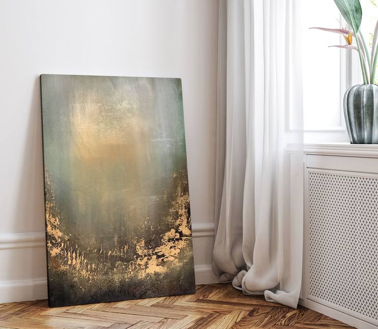 Original Abstract Expressionism Abstract Painting by Kal Soom
