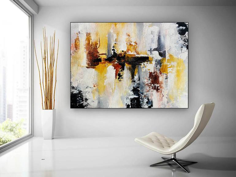 Original Abstract Expressionism Abstract Paintings by Kal Soom