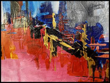 Original Abstract Expressionism Abstract Paintings by Kal Soom