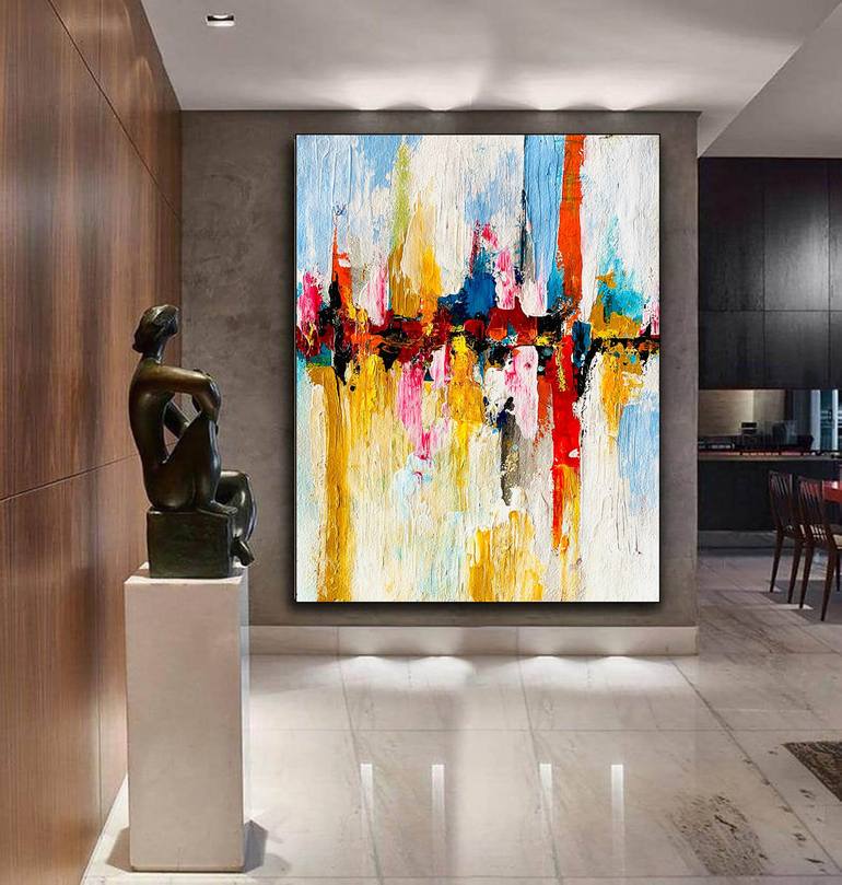 Original Abstract Painting by Kal Soom