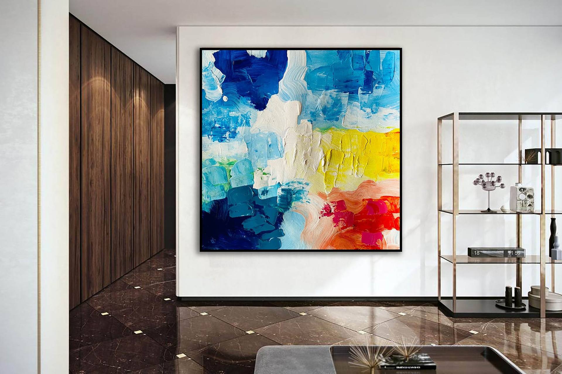 Wall Decor, Abstract Painting, Modern Room Decor, Wall Hangings, Unique  Wall Art, Original Artwork, Extra Large Wall Art, office decor LV-057  Painting