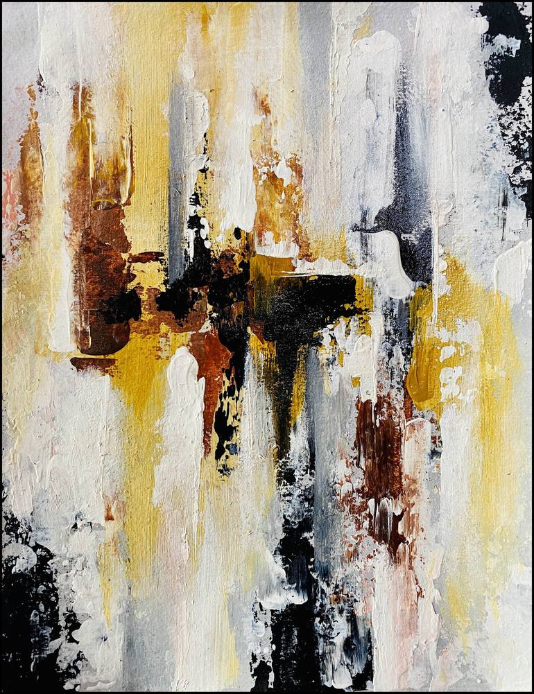 Original Abstract Expressionism Abstract Painting by Kal Soom
