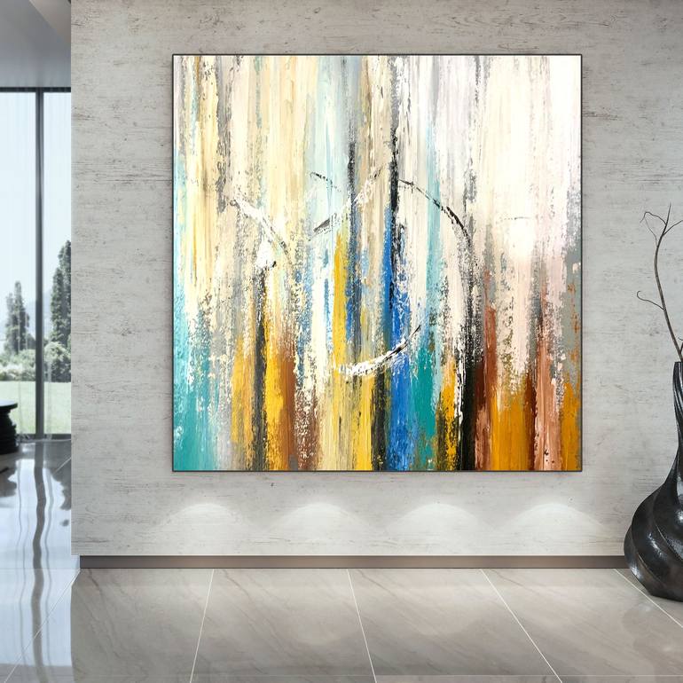 Original Abstract Painting by Kal Soom