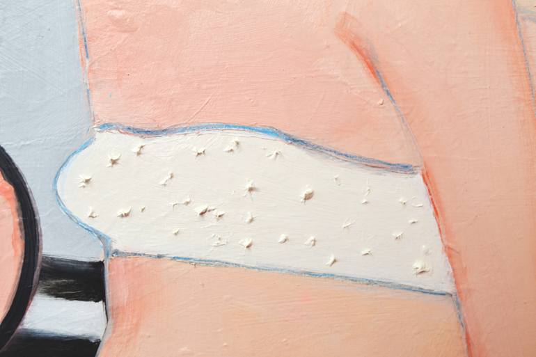 Original Figurative Beach Painting by Yana Medow