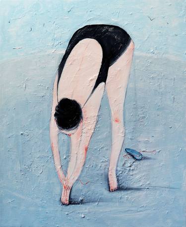 Print of Figurative Beach Paintings by Yana Medow