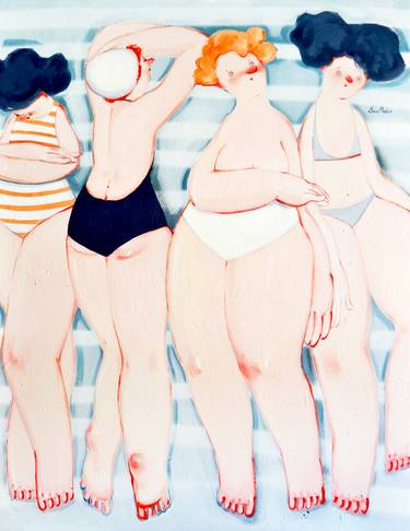 Print of Figurative Body Paintings by Yana Medow