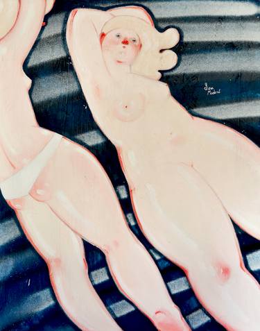 Print of Figurative Erotic Paintings by Yana Medow