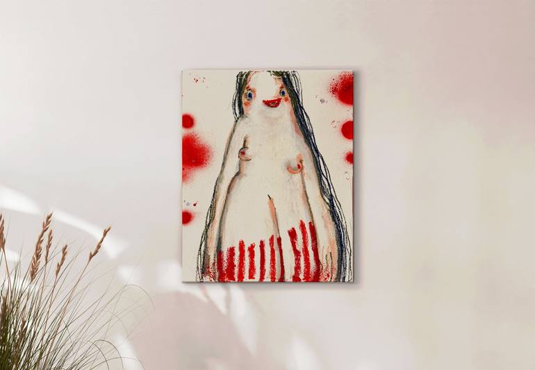 Original Erotic Painting by Yana Medow