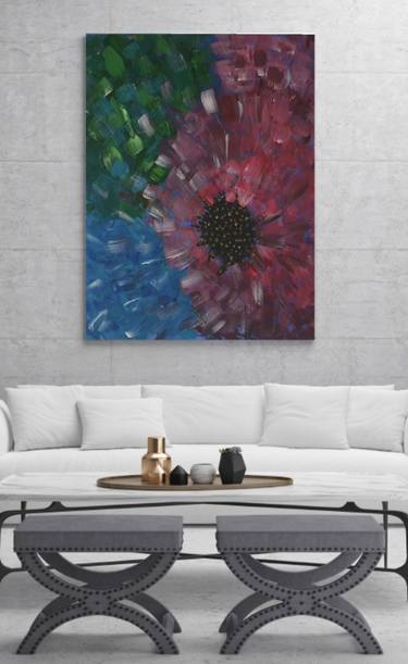 Print of Abstract Floral Paintings by Andra Larisa Buz