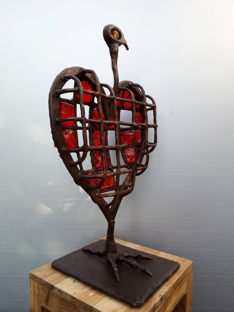 Original Figurative Animal Sculpture by Jean-Luc Bertel