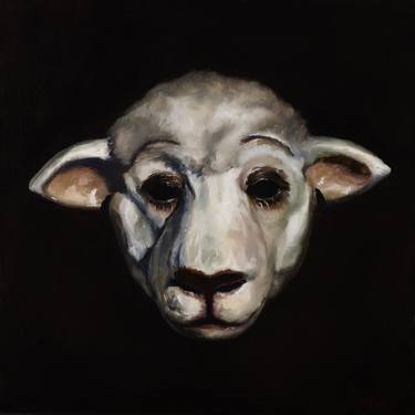 Original Surrealism Animal Painting by Sandra Bottinelli