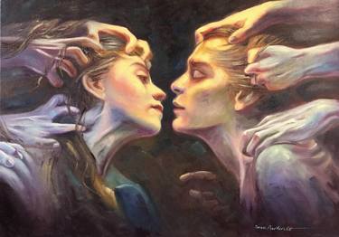 Original Love Painting by IMAN Uz