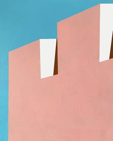 Print of Abstract Architecture Paintings by Monica Griffin