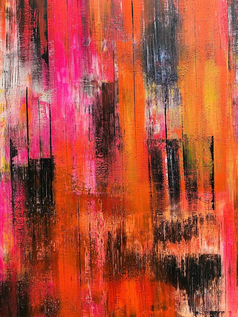 Original Conceptual Abstract Painting by Adriana Madrigal