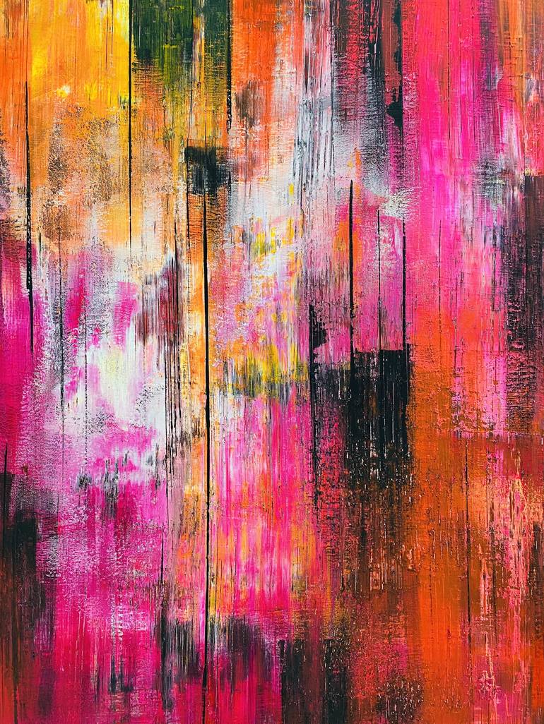 Original Conceptual Abstract Painting by Adriana Madrigal