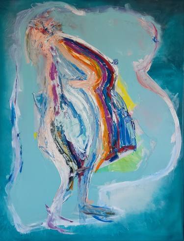 Original Abstract Women Paintings by Marco Torresi