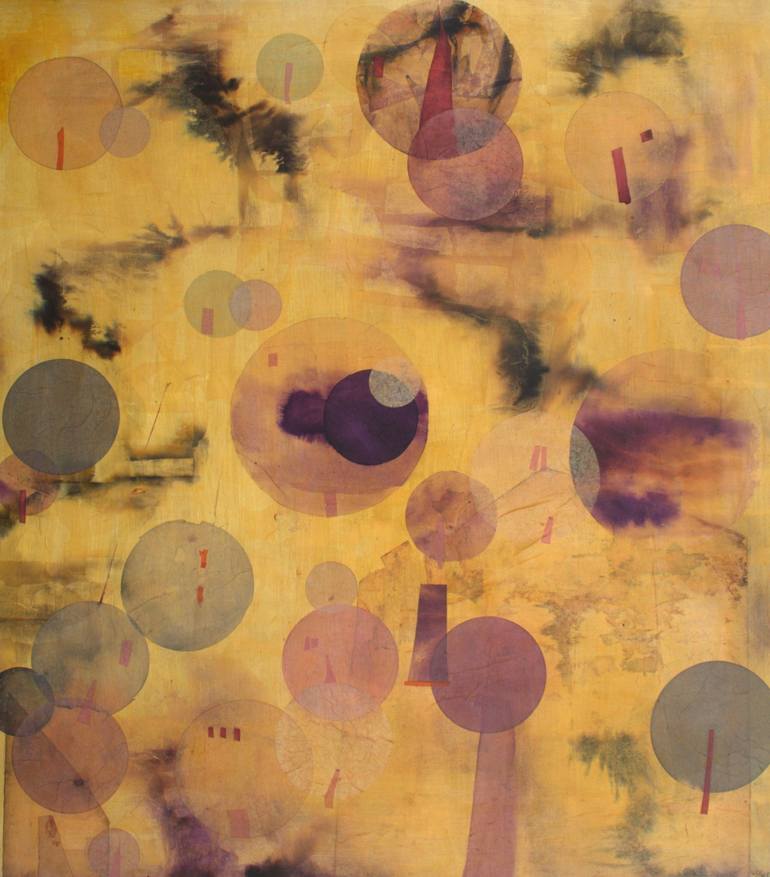 Original Abstract Expressionism Abstract Painting by Esther Cuesta Saiz