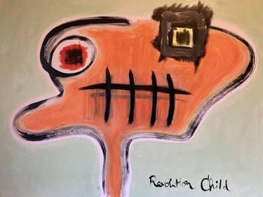 Original Abstract Expressionism Pop Culture/Celebrity Paintings by REVOLUTION CHILD