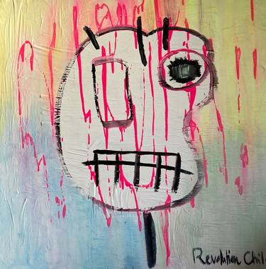 Original Abstract Expressionism Abstract Paintings by REVOLUTION CHILD