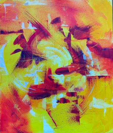 Print of Abstract Expressionism Abstract Paintings by Tetiana Maslyk