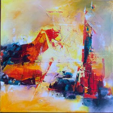 Original Expressionism Abstract Paintings by Tetiana Maslyk