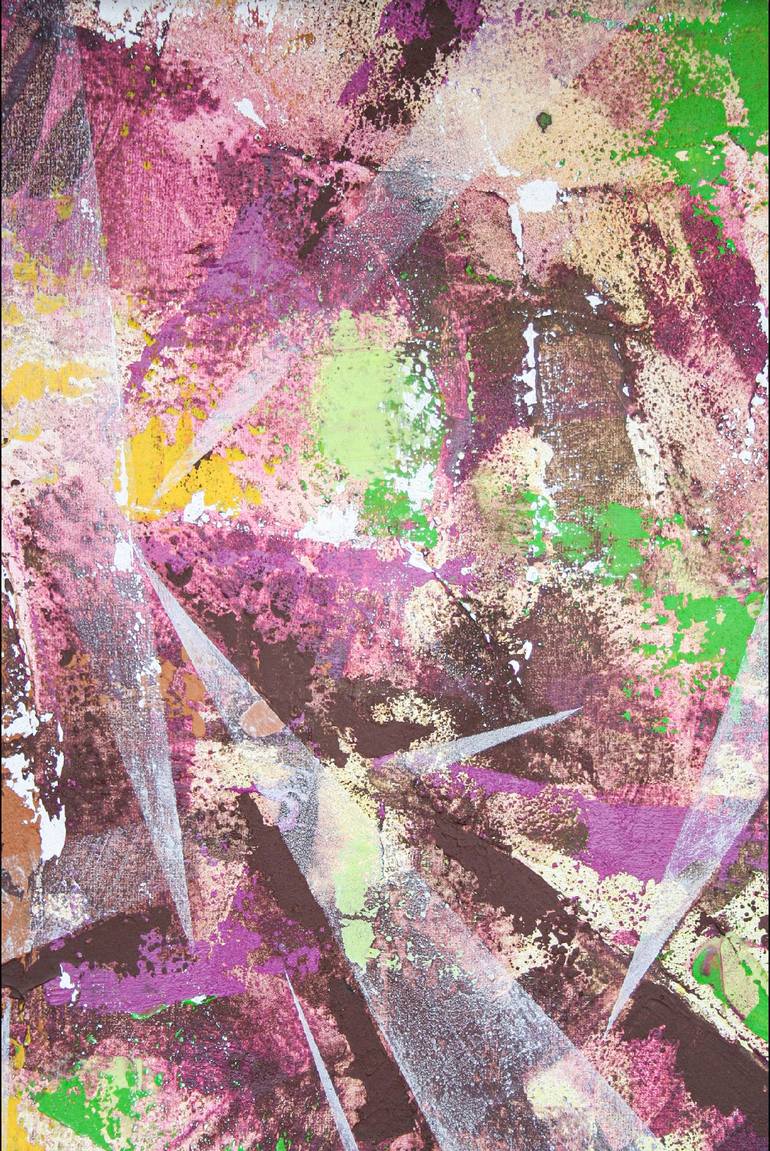 Original Abstract Expressionism Abstract Painting by Tetiana Maslyk