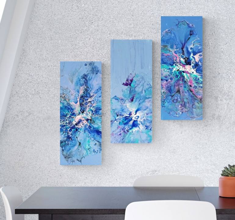 Original Abstract Interiors Painting by Art by Tatio