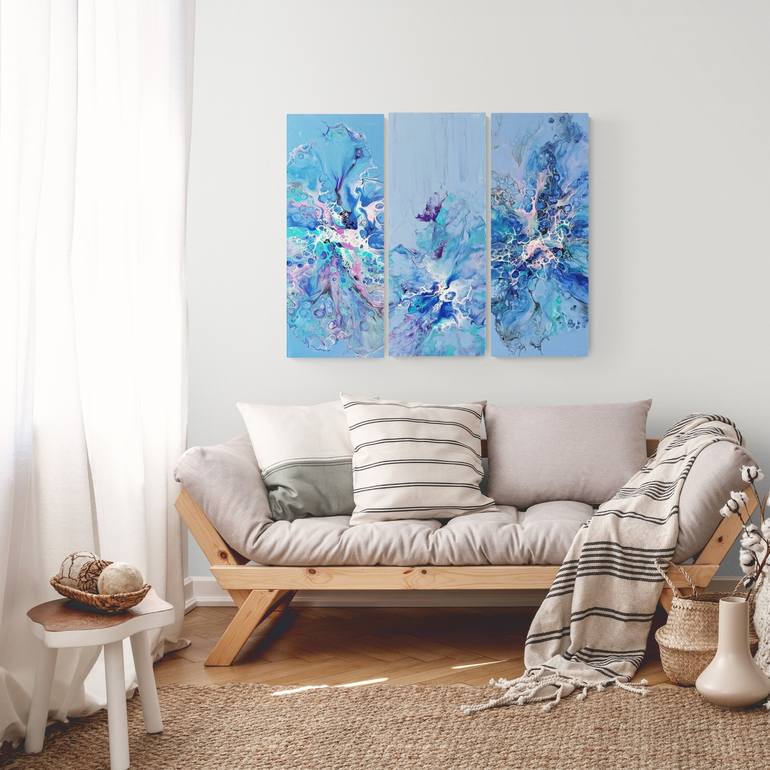 Original Abstract Interiors Painting by Art by Tatio