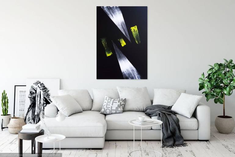 Original Abstract Expressionism Abstract Painting by Art By Tatio
