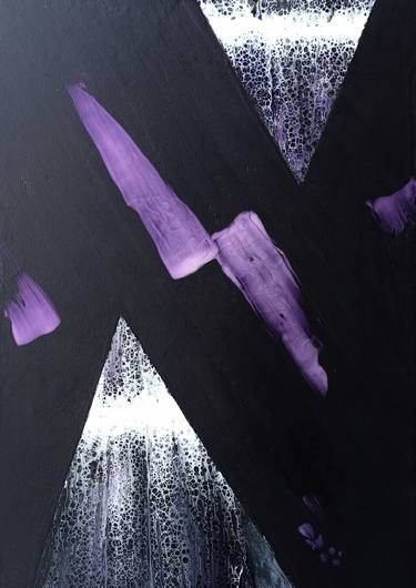 Original Abstract Geometric Paintings by Art by Tatio