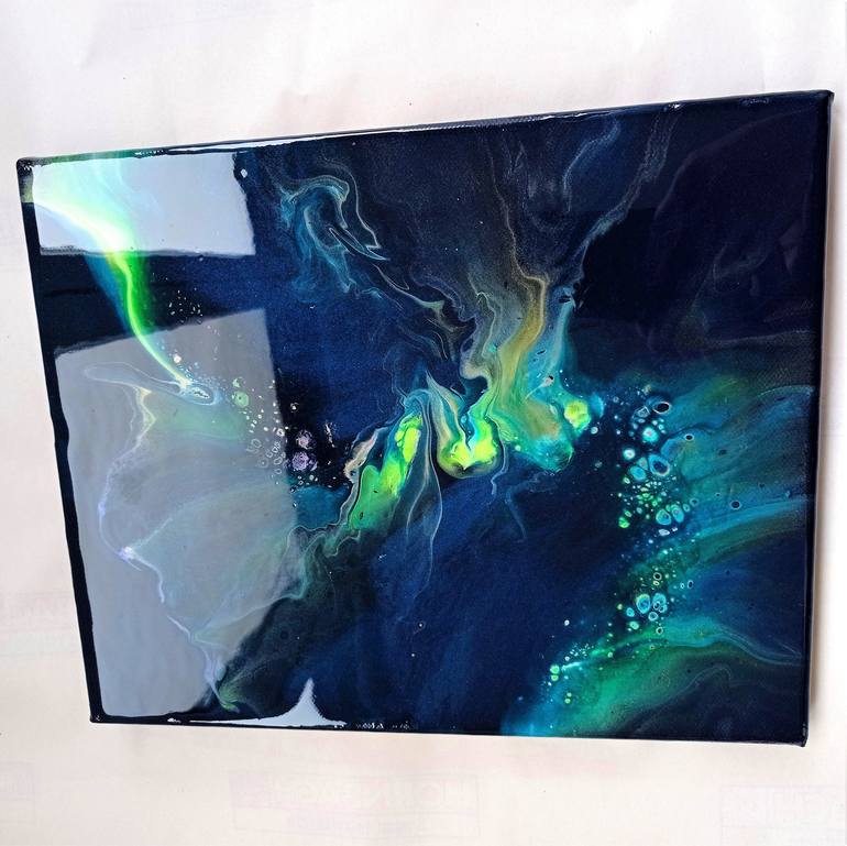 Original Art Deco Abstract Painting by Art by Tatio