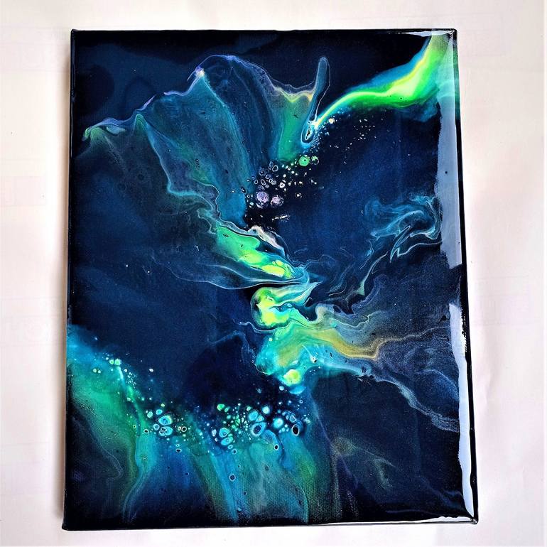 Original Art Deco Abstract Painting by Art by Tatio