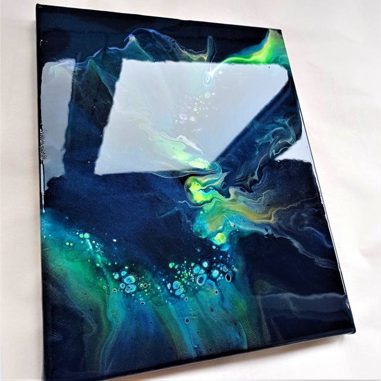 Original Art Deco Abstract Painting by Art by Tatio