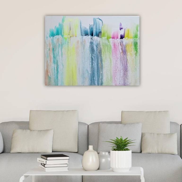 Original Minimalism Abstract Painting by Art by Tatio