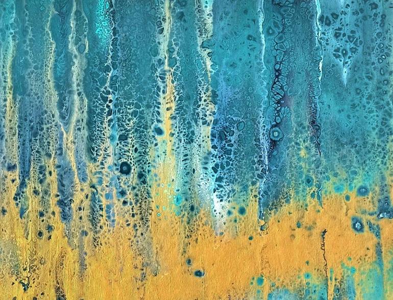 Original Abstract Expressionism Abstract Painting by Art By Tatio