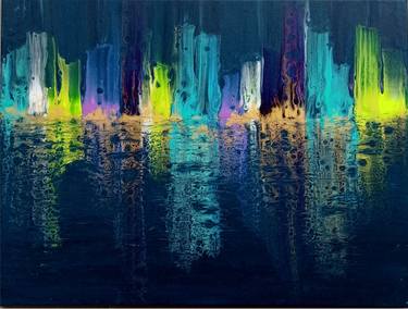 Original Abstract Paintings by Art by Tatio