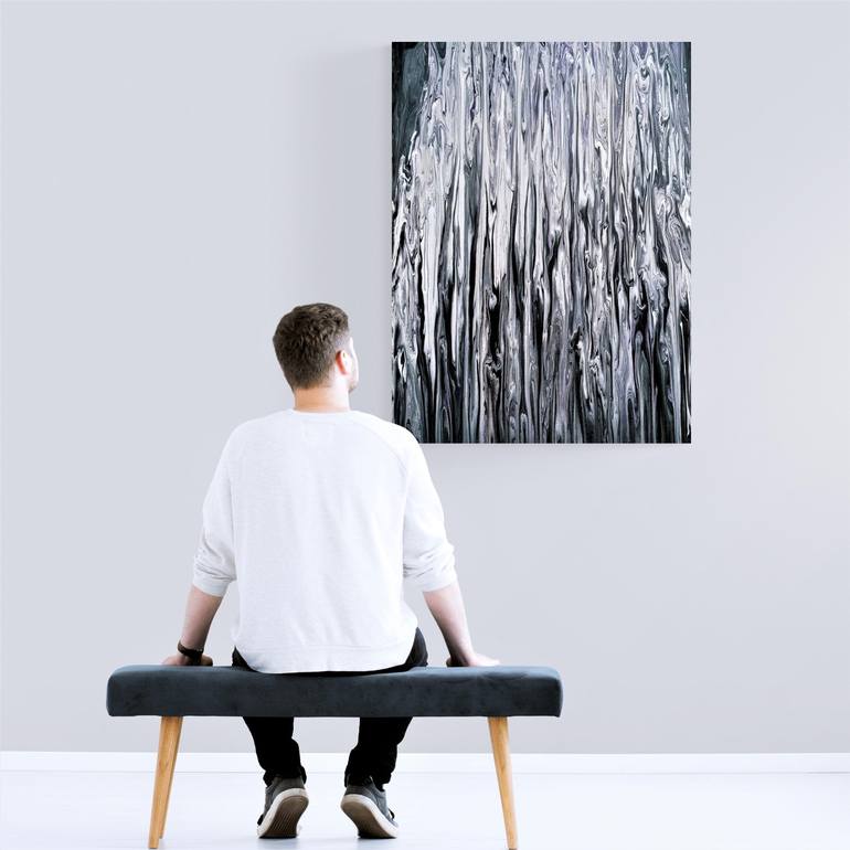 Original Abstract Expressionism Abstract Painting by Art By Tatio